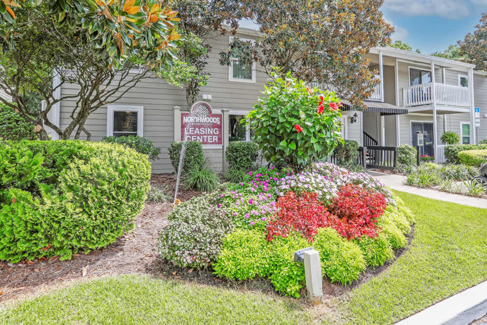 Northwoods Apartments Property Sign